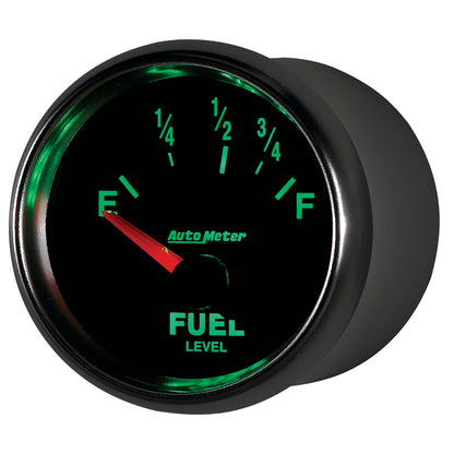 AutoMeter Gauge Fuel Level 2-1/16in. 73 Ohm(e) to 10 Ohm(f) Elec Gs