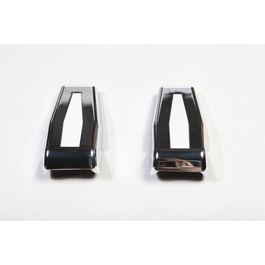 Rugged Ridge Liftgate Hinge Covers Chrome 07-18 Jeep Wrangler