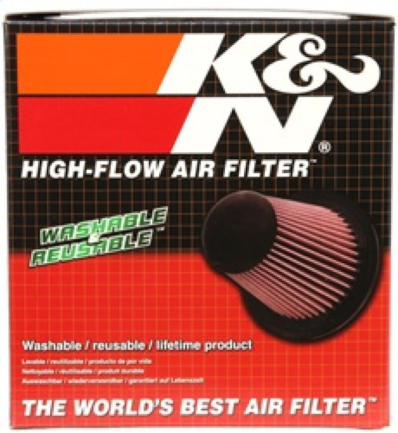 K&N Universal Clamp-On Air Filter 6in FLG / 7-1/2in B / 5-1/8in T / 4in H