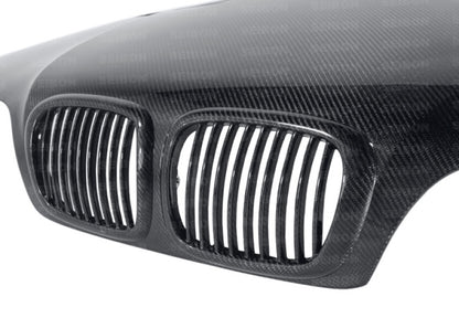 Seibon 97-03 BMW 5 Series 4Dr (E39) GTR-Style Carbon Fiber Hood