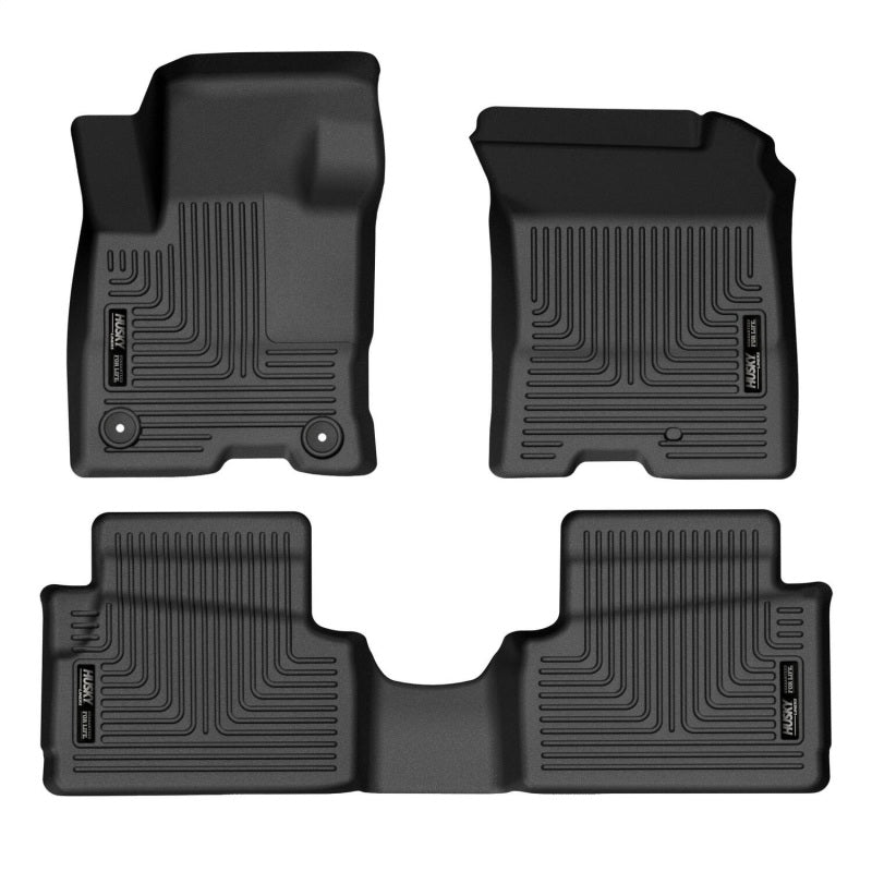 Husky Liners 22-23 Ford Maverick Hybrid Weatherbeater Black Front & 2nd Seat Floor Liners