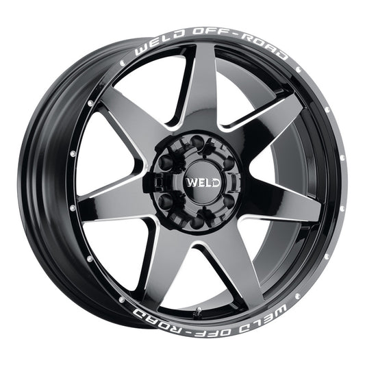 Weld Off-Road W109 20X10 Retaliate 6X135 6X139.7 ET13 BS6.00 Gloss Black MIL 106.1