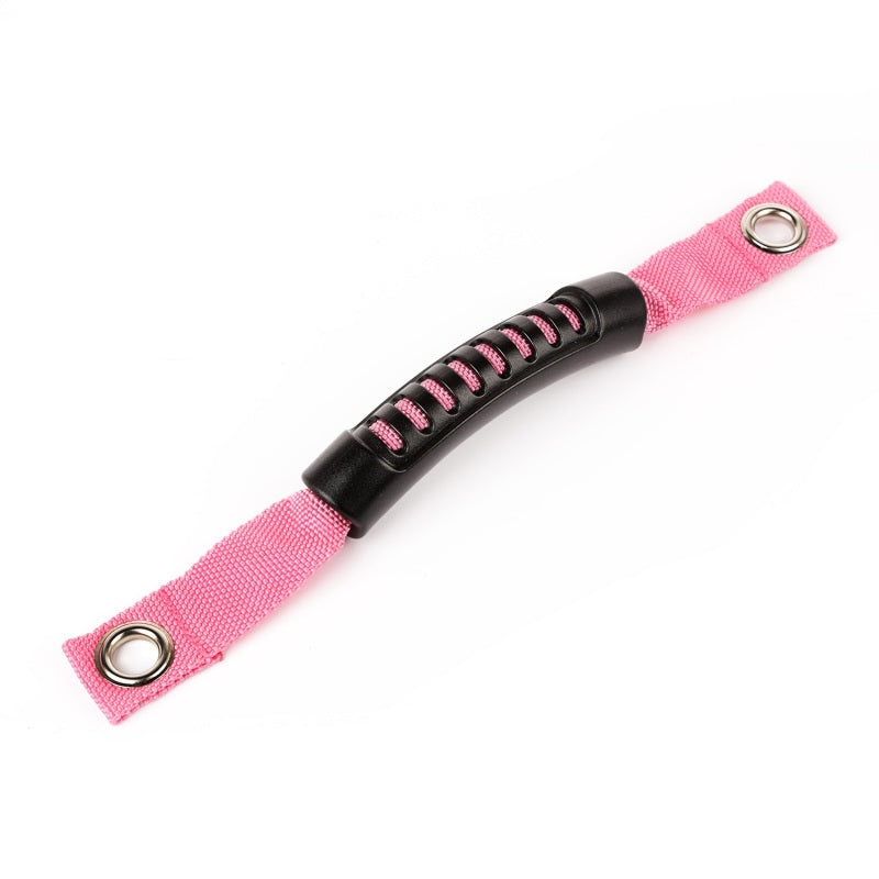 Rugged Ridge A-Pillar Grab Handle Pink 07-18 Jeep Wrangler JK