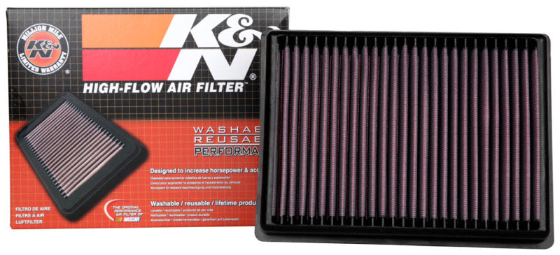 K&N Replacement Air FIlter 18-20 Renault Megane IV 1.8L L4