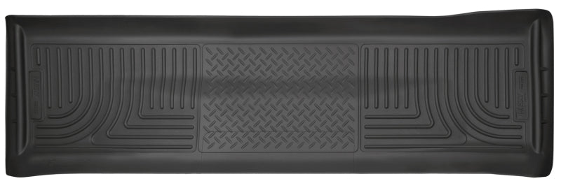 Husky Liners 11-15 Ford F250/F350/F450 Super Duty Crew Cab WeatherBeater Black 2nd Seat Floor Liners