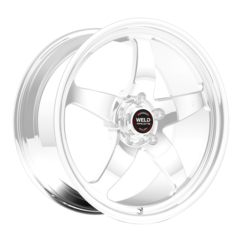 Weld S71 15x14.33 / 5x4.5 BP / 5.5in. BS Polished Wheel (Low Pad) - Non-Beadlock