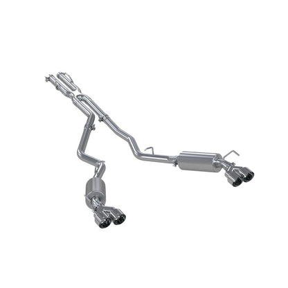 MBRP 20-21 Ford Explorer ST 3.0L Ecoboost SS 2.5in Dual Rear Exit w/ Quad Tips - AL