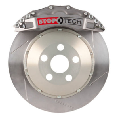 StopTech 08-13 BMW M3/11-12 1M Coupe Front BBK w/ ST-60 Trophy Calipers Slotted 380x35mm Rotors