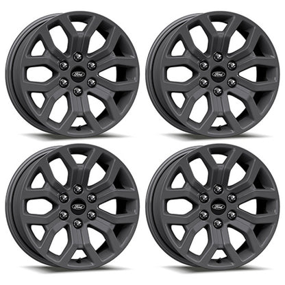 Ford Racing 15-22 F-150 18x7.5in Matte Gray Wheel Kit