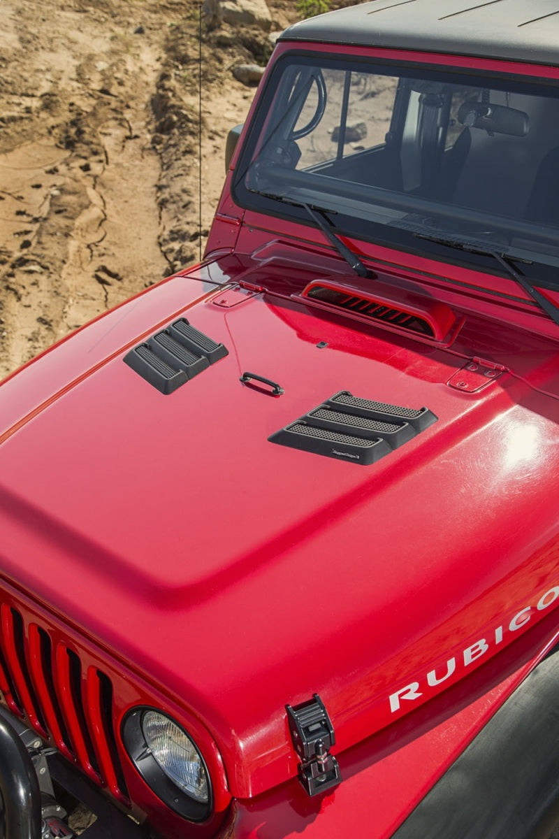 Rugged Ridge Performance Hood Vents 97-18 Jeep Wrangler