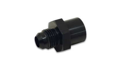 Vibrant - M14 x 1.5 Female to -6AN Male Flare Adapter - Anodized Black