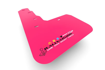 Rally Armor 93-01 Subaru Impreza Pink Mud Flap BCE Logo