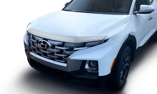 AVS 2022 Hyundai Santa Cruz Aeroskin Low Profile Hood Shield - Chrome