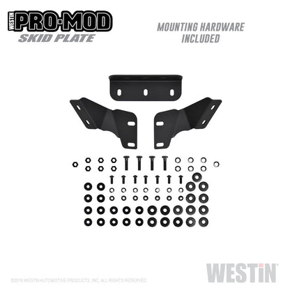 Westin 19-22 Ford Ranger Outlaw/Pro-Mod Skid Plate - Tex. Blk