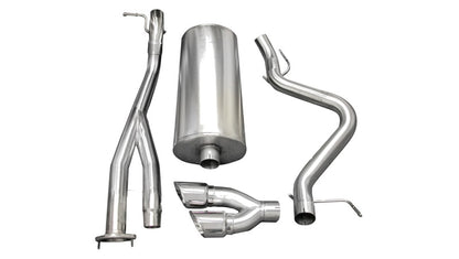 Corsa 03-06 Chevrolet Silverado Short Bed SS 6.0L V8 Polished Sport Cat-Back Exhaust