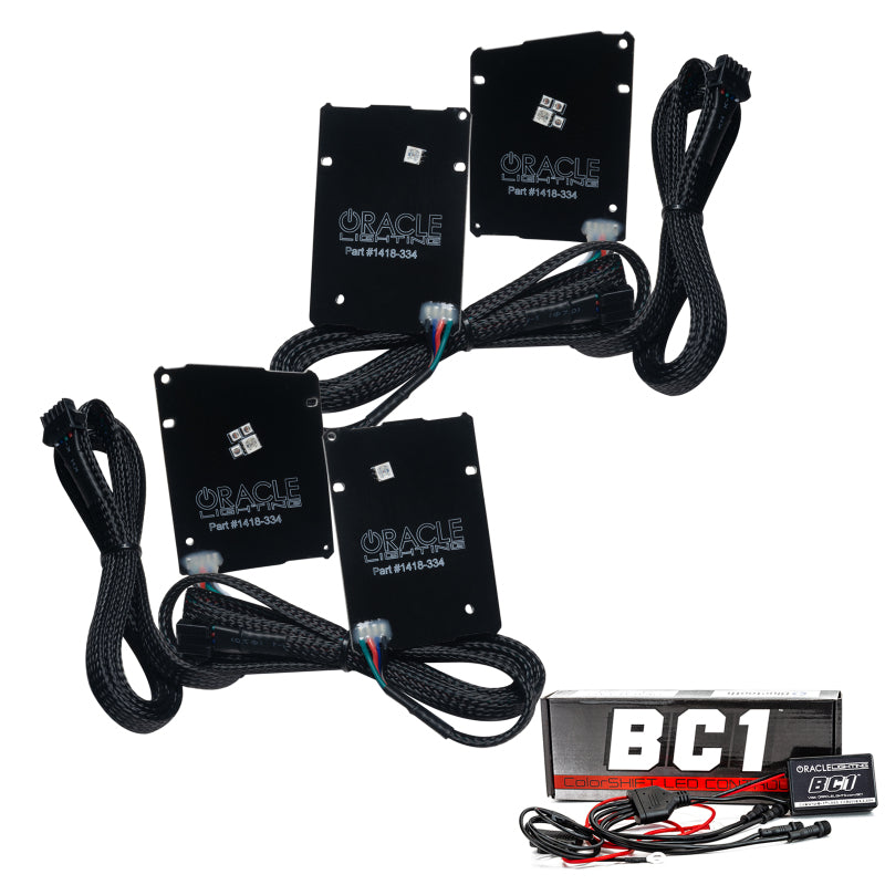 Oracle 19-21 Chevy Camaro LS/LT RGB+A Headlight DRL  Kit - ColorSHIFT w/ BC1 Controller SEE WARRANTY