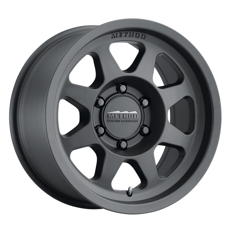 Method MR701 18x9 +18mm Offset 6x5.5 106.25mm CB Matte Black Wheel