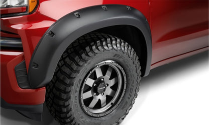 Bushwacker 14-15 Chevrolet Silverado 1500 (6ft & 8ft Beds) Forge Style Flares 4pc - Black