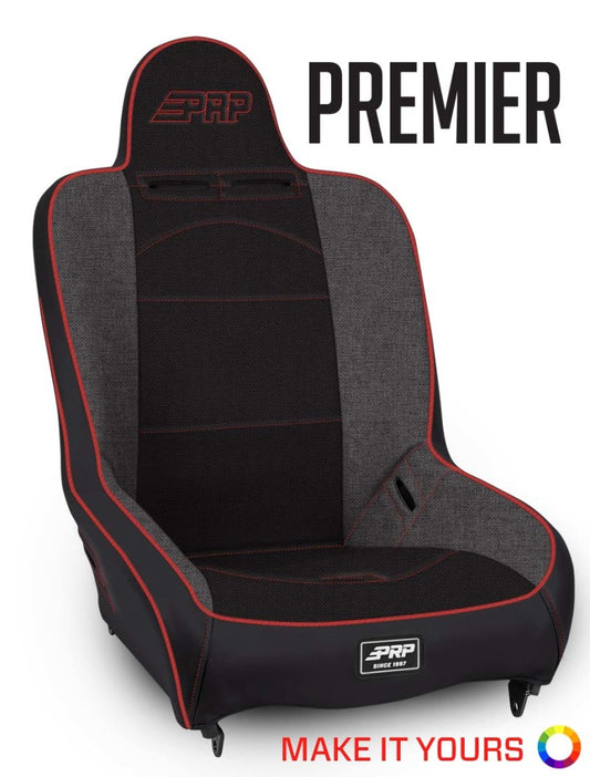 PRP Premier High Back 4 In. XT Suspension Seat - Extra Wide