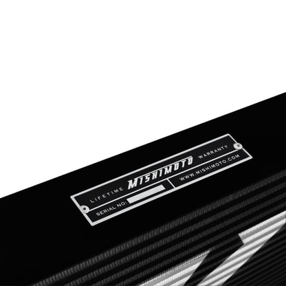 Mishimoto - Universal Silver R Line Intercooler Overall Size: 31x12x4 Core Size: 24x12x4 Inlet / Outle