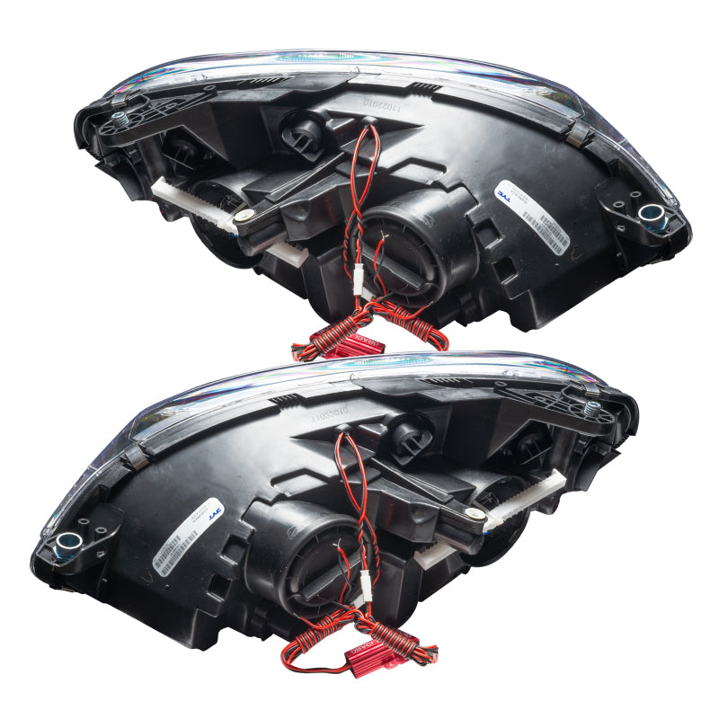 Oracle 08-11 Mercedes Benz C-Class Pre-Assembled Headlights Chrome - w/ Simple Cntrl SEE WARRANTY