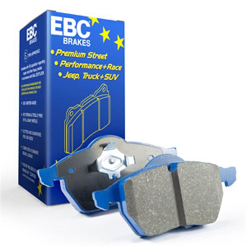 EBC 07-08 Porsche 911 (997) (Cast Iron Rotor only) 3.6 Carrera 2 Bluestuff Front Brake Pads