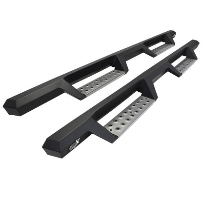 Westin 22-23 Toyota Tundra Double Cab HDX Stainless Drop Nerf Step Bars - Tex. Blk