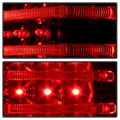 Xtune Hummer H3 06-09 ( Non H3T ) LED Tail Lights Smoke ALT-ON-HH306-LED-SM