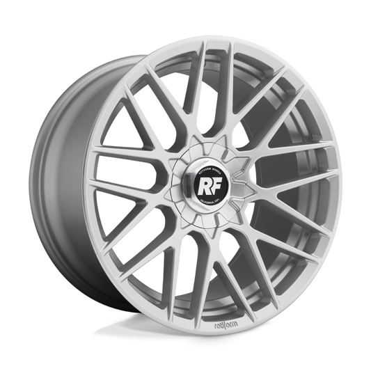 Rotiform R140 RSE Wheel 17x8 5x112/5x120 35 Offset - Gloss Silver