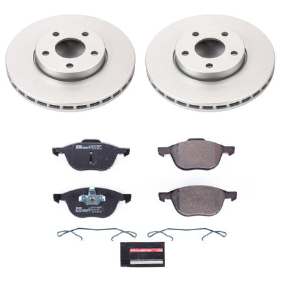 Power Stop 13-18 Ford C-Max Front Euro-Stop Brake Kit