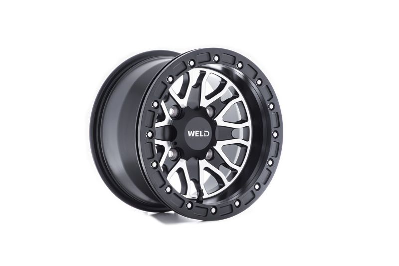 Weld UTV RF Series Raptor U501 14x10 Raptor Beadlock 4x156 5BS Satin BLK MIL