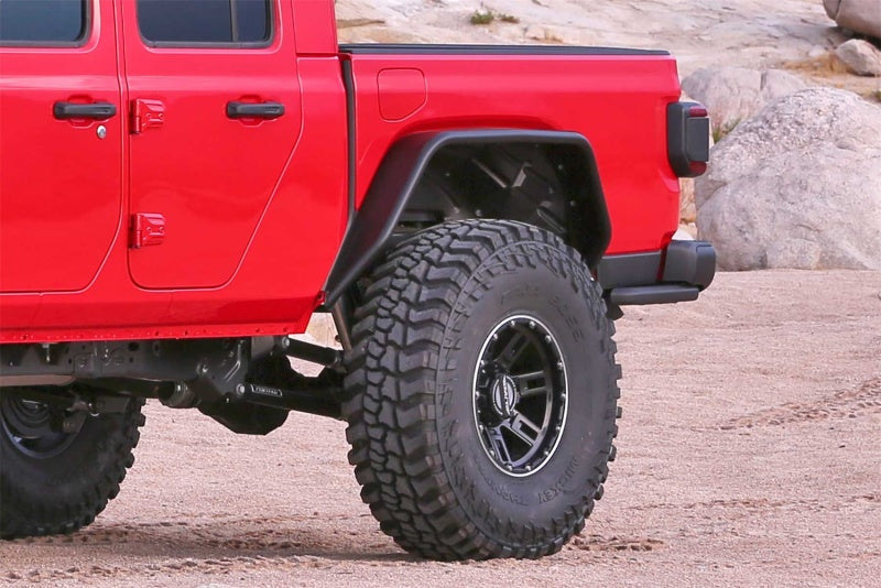 Fabtech 20-21 Jeep Gladiator 4WD Rear Steel Tube Fenders