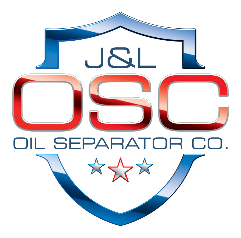 J&L 13-14 Ford Focus ST Rear Oil Separator 3.0 - Clear Anodized