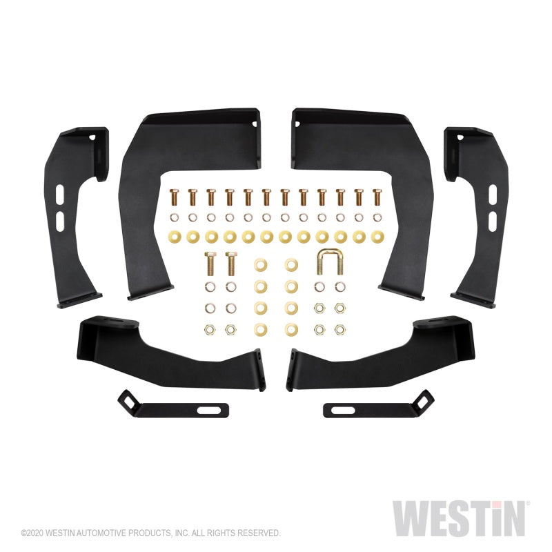 Westin 99-13 Chevy/GMC Silverado/Sierra 1500 Ext Cab HDX Drop Nerf Step Bars - Textured Black