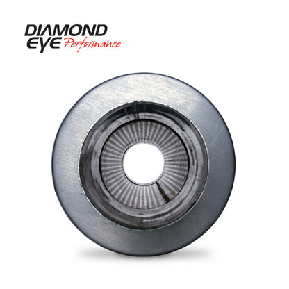 Diamond Eye MFLR 4inID SGL IN/SGL OUT 7inDIA X 20in BODY 27in LENGTH PERF SLOTTED ENDS 409 SS