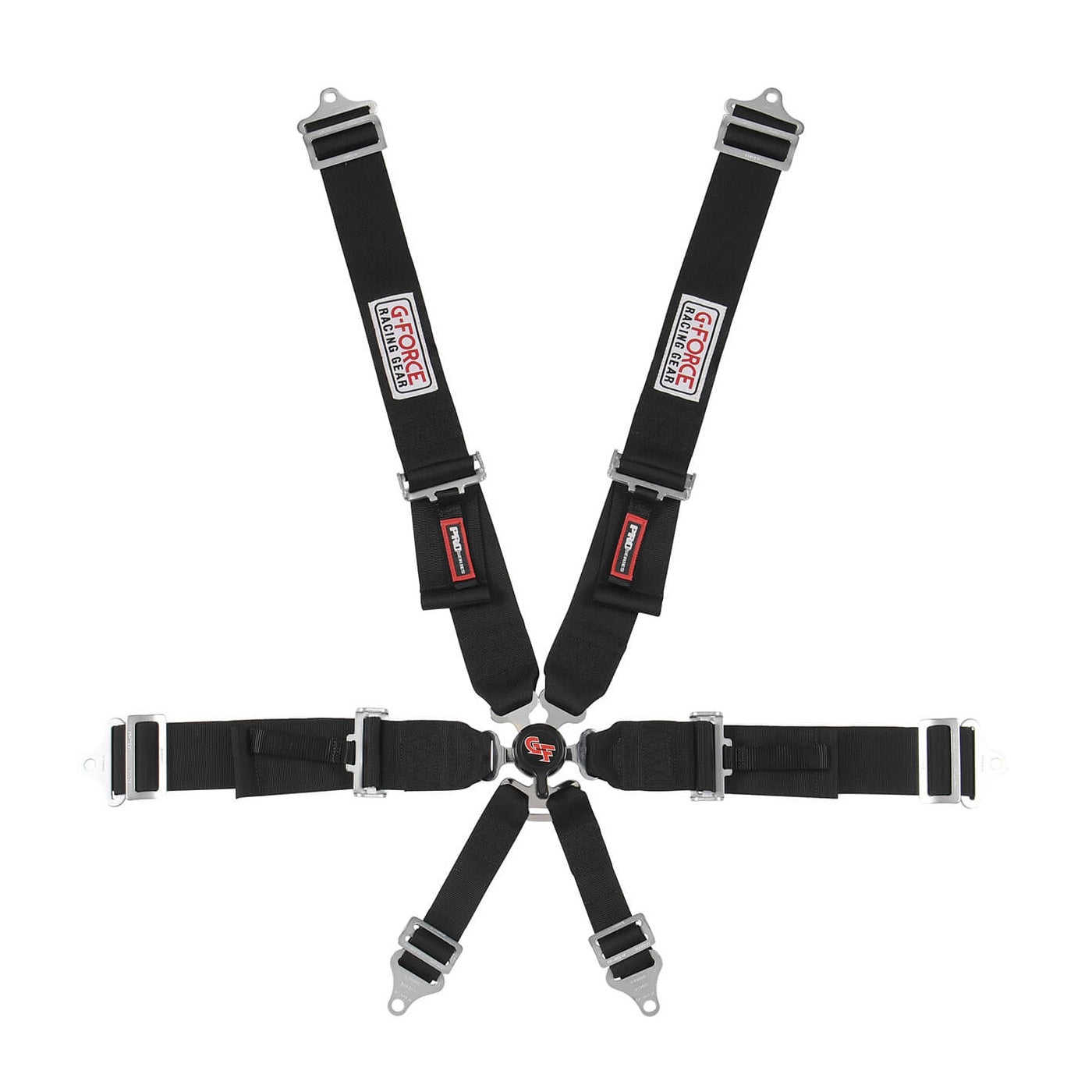 GForce - 7001 Cam-Lock 6-Point Pull-Down Harness