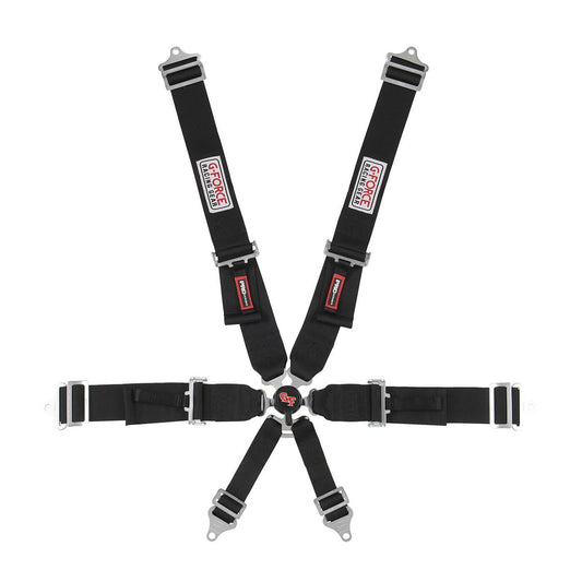 GForce - 7001 Cam-Lock 6-Point Pull-Down Harness