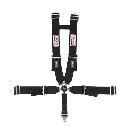 GForce - 7030 Cam-Lock 5-Point (H-type Shoulder) Pull-Down Harness