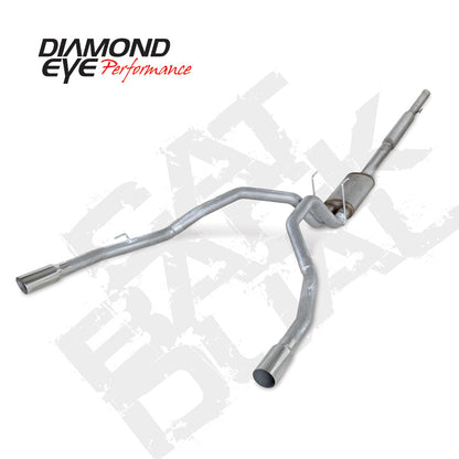 Diamond Eye KIT 3in CB DUAL AL: DODGE 1500 2009-12 HEMI