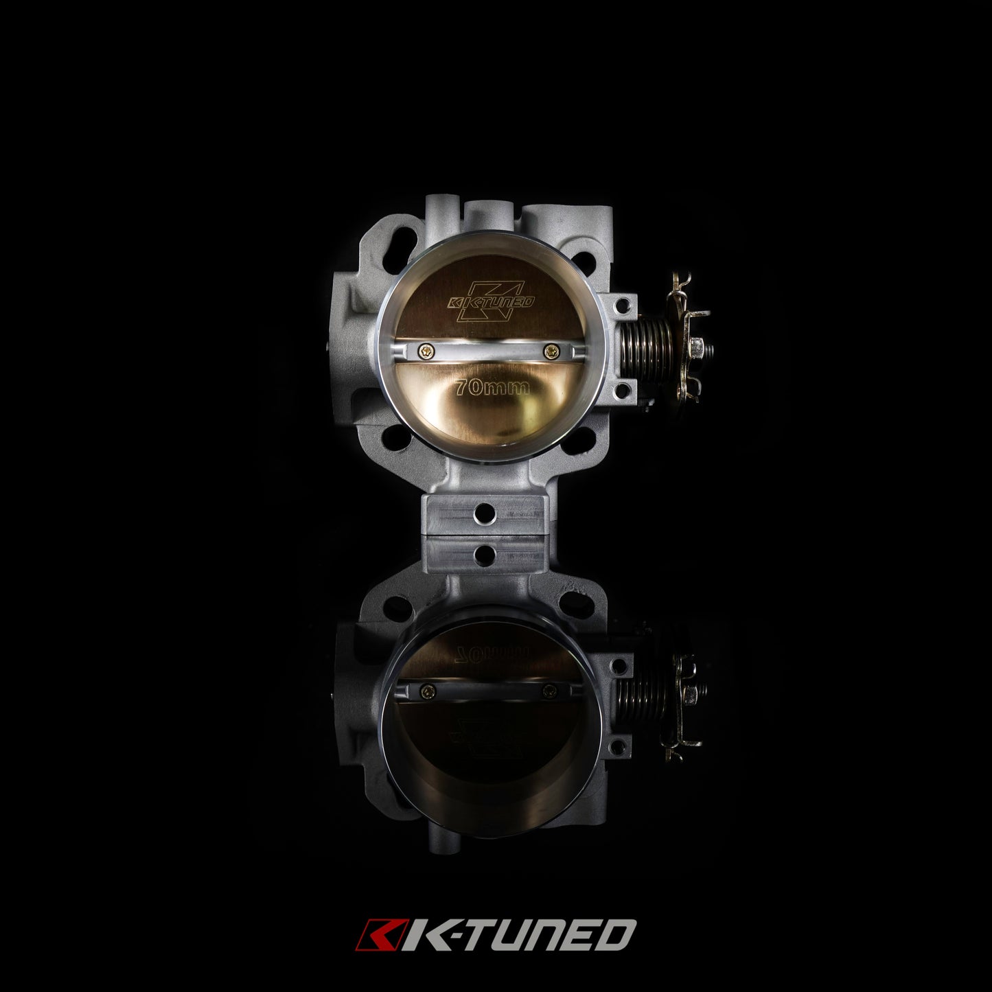 K-Tuned - 70mm Cast Throttle Body Dual PRB/RBC Bolt Pattern
