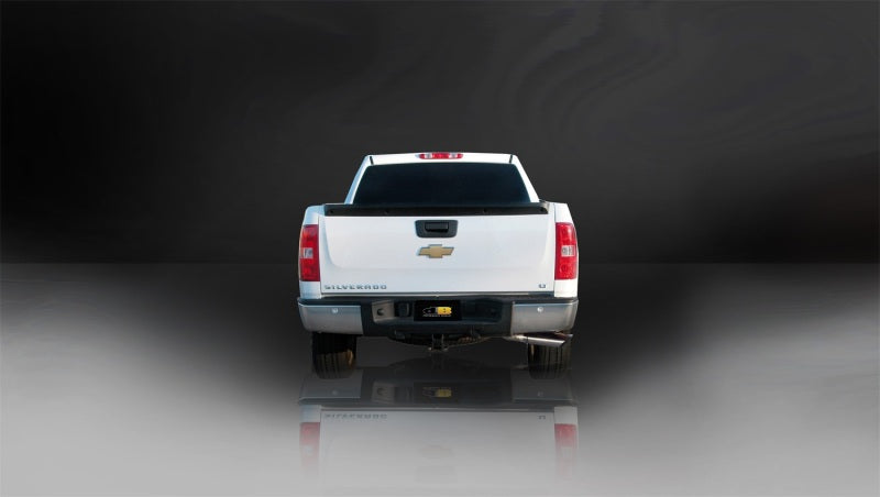 Corsa 2009-2013 Chevrolet Silverado Reg. Cab/Std. Bed 1500 4.8L V8 Polished Sport Cat-Back Exhaust