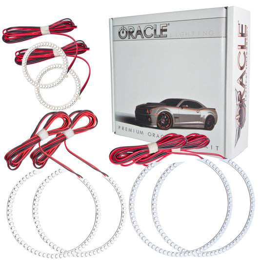 Oracle Dodge Charger 05-10 LED Triple Ring Halo Kit - White SEE WARRANTY