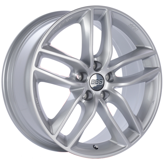 BBS SX 18x8 5x108 ET45 Sport Silver Wheel -70mm PFS/Clip Required