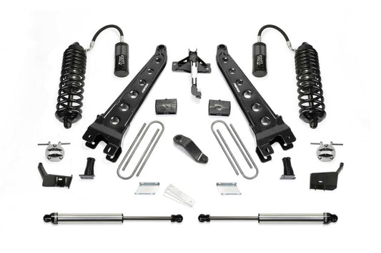 Fabtech 19-20 Ford F450/F550 4WD Diesel 6in Rad Arm Sys w/4.0 & 2.25Dl