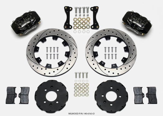 Wilwood Forged Dynalite Front Hat Kit 12.19in Drilled 94-01 Honda/Acura w/262mm Disc