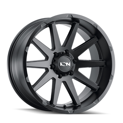 ION Type 143 20x10 / 8x165.1 BP / -19mm Offset / 125.2mm Hub Matte Black Wheel