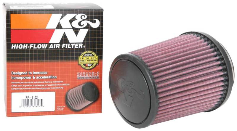 K&N Filter Universal Air Filter Golf VII GTI 3-15/16in FLG / 5-15/32in OD / 7in H