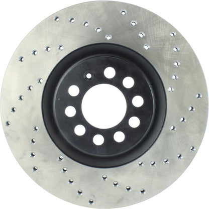 StopTech 00-06 Audi TT Quattro / 03/04-12/04 VW Jetta Left Front Drilled CRYO-STOP Rotor