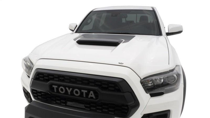 AVS 20-22 Toyota Tacoma Aeroskin Low Profile Color Match Hood Shield - Super White