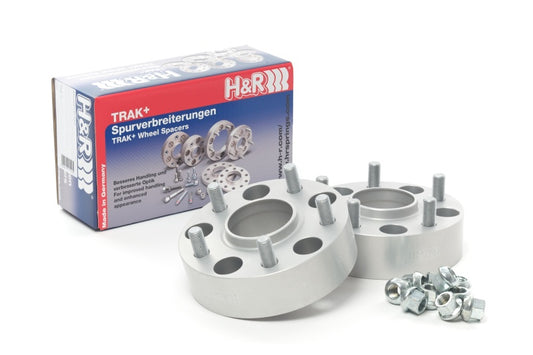 H&R Trak+ 15mm DRM Wheel Spacer 5/114.3 Bolt Pattern 66 Center Bore Stud 12x1.25 Thread